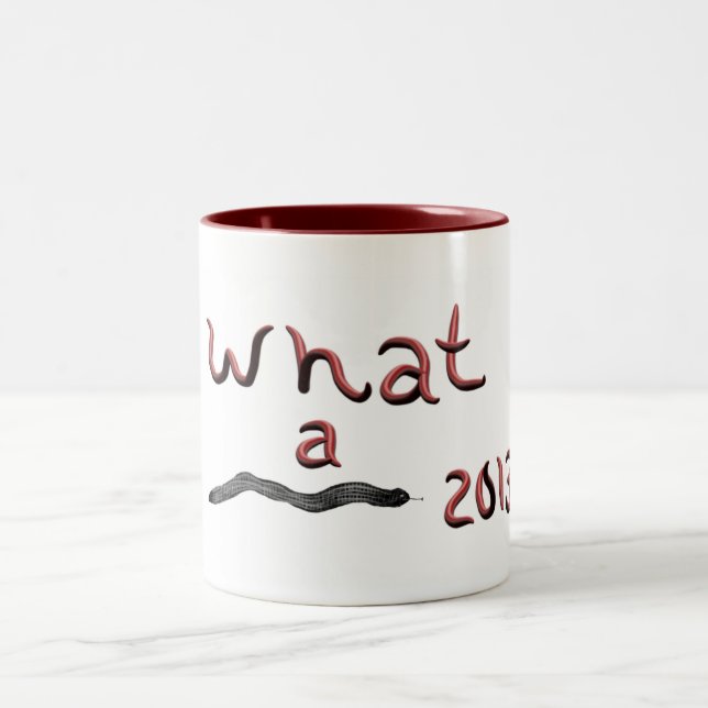 Nouvel An chinois du serpent 2013 Mug (Centre)