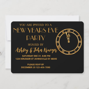 Nouvel An Eve Party Invitation