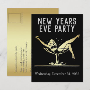 Nouvel An Eve Party Invitation