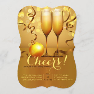 Nouvel An Invitation au pain de champagne