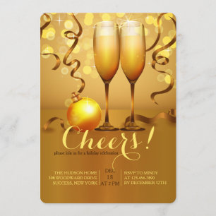 Nouvel An Invitation au pain de champagne