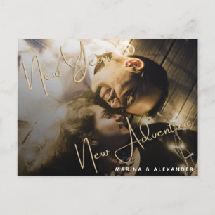 Nouvel an Nouvel engagement Aventure Invitation de