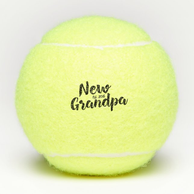 Nouvel est de grand-papa. 2018 balles de tennis (Devant)