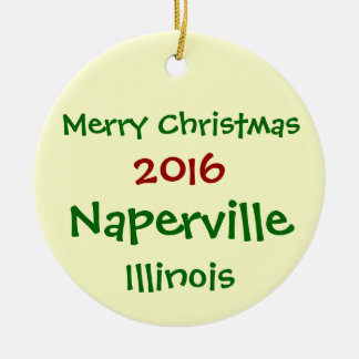 NOUVEL ORNEMENT 2016 DE NOËL DE NAPERVILLE