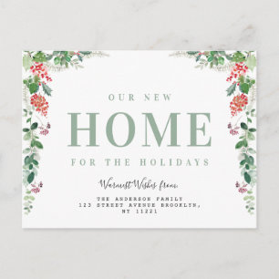 Nouvelle Accueil fêtes de Noël faire-part Carte po