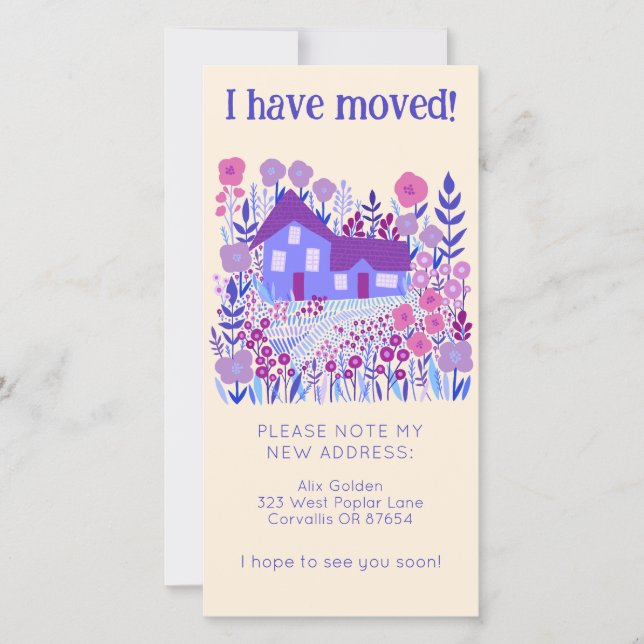 Nouvelle adresse Accueil Cute Farmhouse Carte sans (Devant)