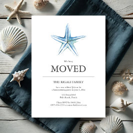 Nouvelle adresse Invitations Beach House Starfish