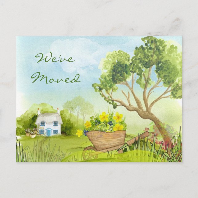 Nouvelle adresse que nous avons déplacée carte pos (Devant)