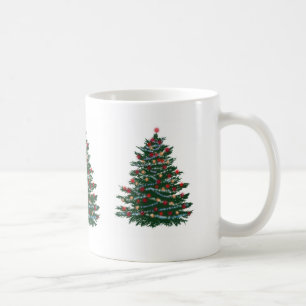 Nouvelle année blanche de tasse bonnes fêtes