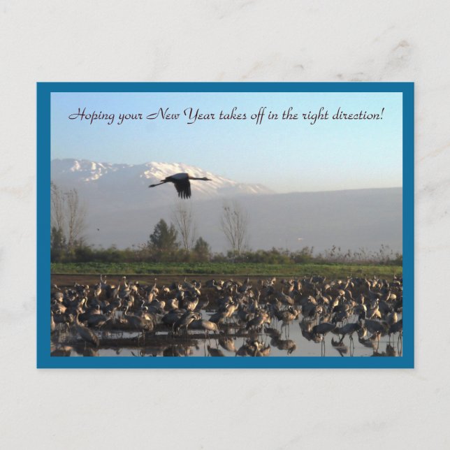 Nouvelle année Commençant bien Carte postale (Devant)