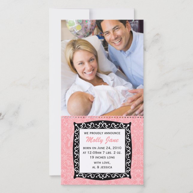 Nouvelle carte bébé (Devant)