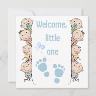 Nouvelle carte bébé GARY, Bienvenue nouveau petit