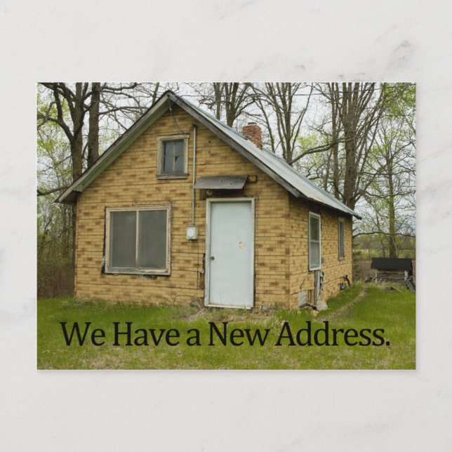 Nouvelle carte de changement d'adresse (Devant)