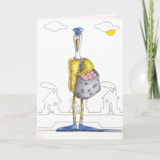 Nouvelle carte de félicitations pour bébé
