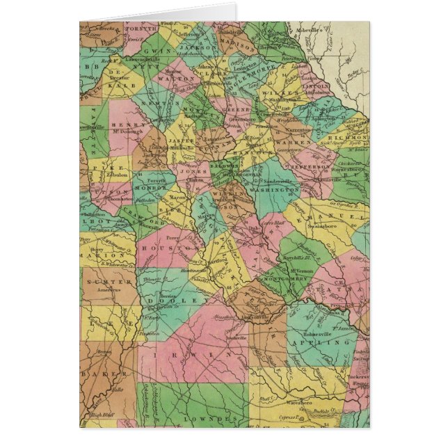 Nouvelle Carte De Géorgie 2 (Devant)