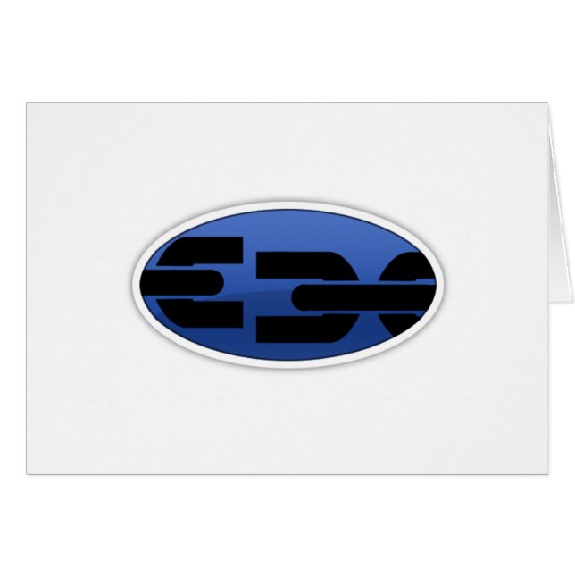 Nouvelle carte de logo d'ESN (Devant horizontal)