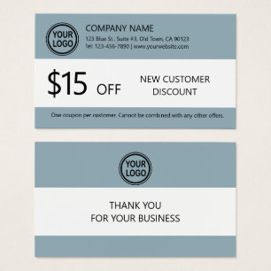Nouvelle carte de rabais client