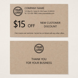 Nouvelle carte de rabais client