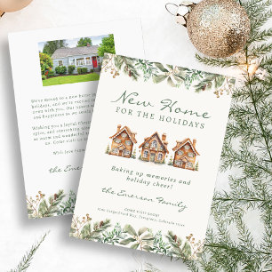 Nouvelle carte de vacances photo à domicile