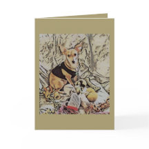 NOUVELLE CARTE DE VOEUX DE CHIOT