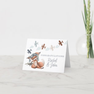 Nouvelle carte de voeux pour bébé Félicitations