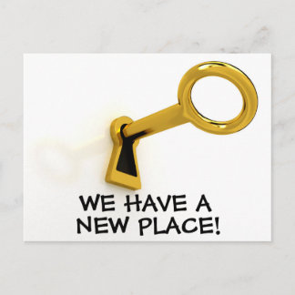 Nouvelle Carte Postale de Changement d'Adresse