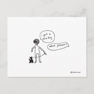 nouvelle carte postale pour chien