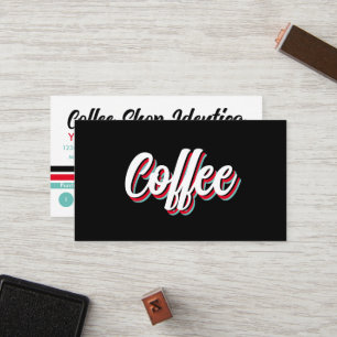 NOUVELLE carte punch rétro shoppe fidélité