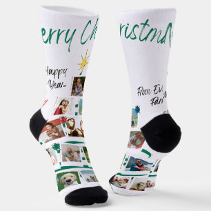 Nouvelle chaussette de Noël durable de qualité sup