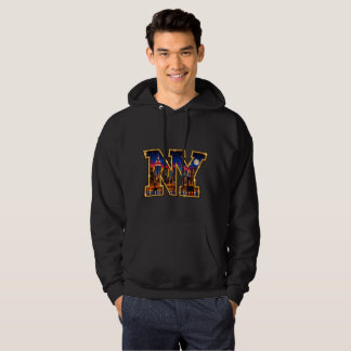 Nouvelle Cité de New York Sweat à Capuche Vintage