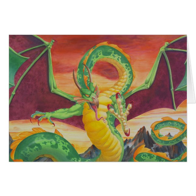 Nouvelle conception de dragon de Shivan (Devant horizontal)