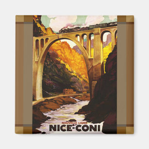 Nouvelle Ligne de Nice à Coni über Tende Magnet