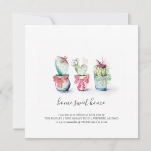 Nouvelle maison Amies Invitation pour les vacances