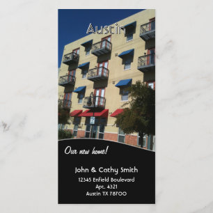 Nouvelle maison ! Changement d'adresse Cartes phot