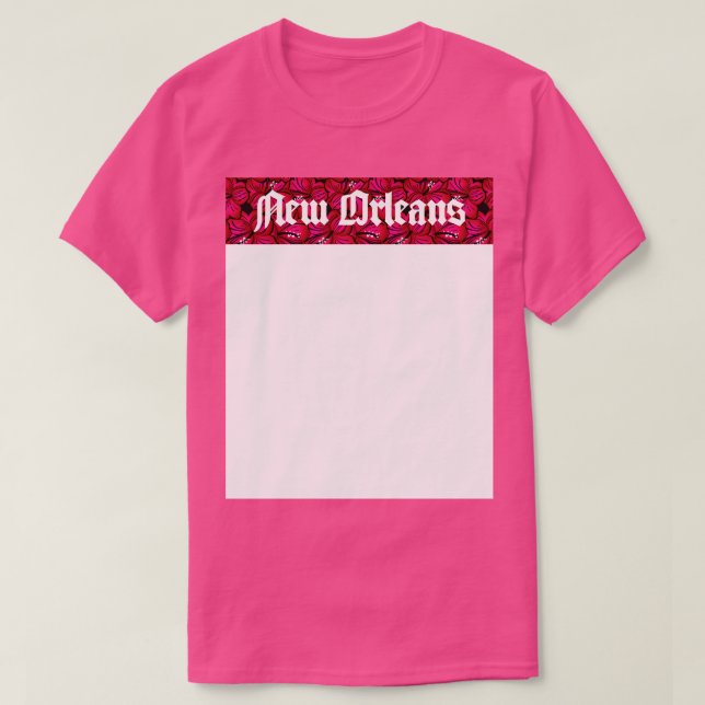 Nouvelle-Orléans Fleur TShirt (Design devant)
