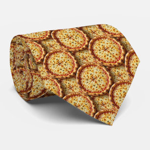 Nouvelle Pizza au Fromage   Cravate à motif Fast F