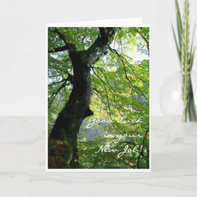 Nouvelle tâche Bonne chance carte (Devant)