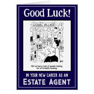 Nouvelle tâche en tant qu'agent immobilier. Bonne 