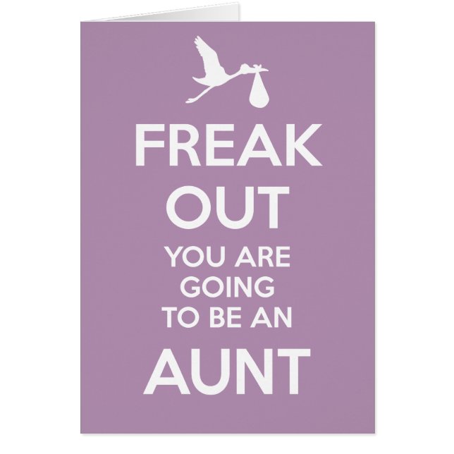 Nouvelle tante Pregnancy Announcement (Devant)