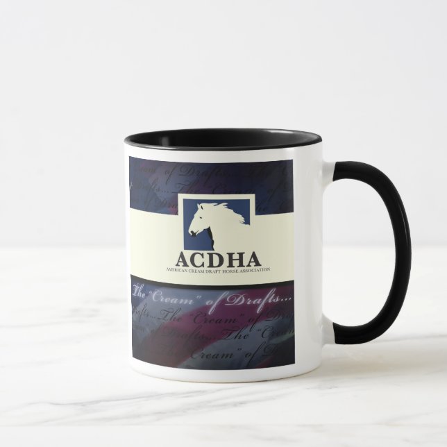Nouvelle tasse de logo d'ACDHA (Droite)