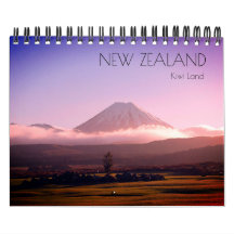 Nouvelle-Zélande 2026, Calendrier photo