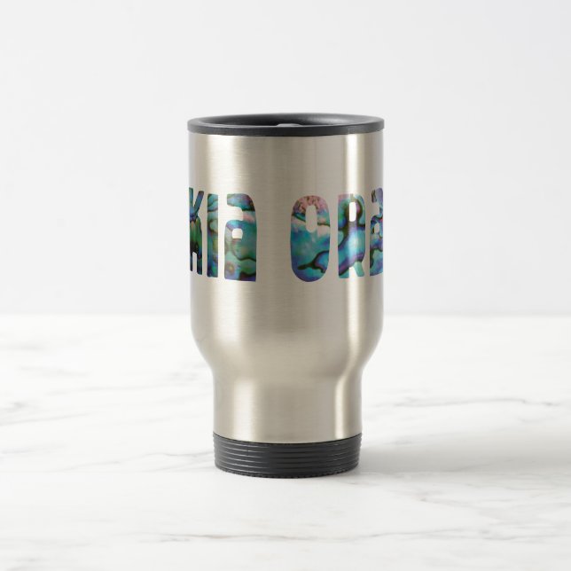 NOUVELLE-ZÉLANDE KIA ORA PAUA VOYAGE MUG (Centre)