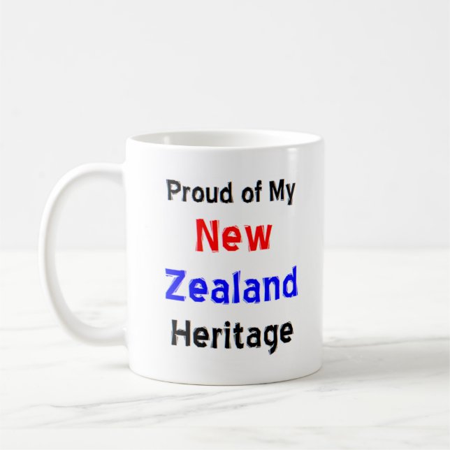 nouvelle-zélande patrimoine café tasse (Gauche)