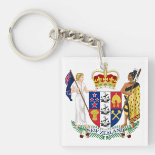 Nouvelle-Zélande pays manteau armoiries symbole em