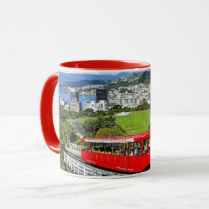 Nouvelle-Zélande, Red Cable Car Mug