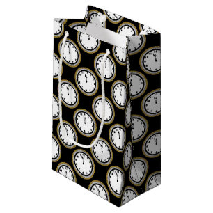 Nouvelles années d'Ève d'horloge de motif de sac
