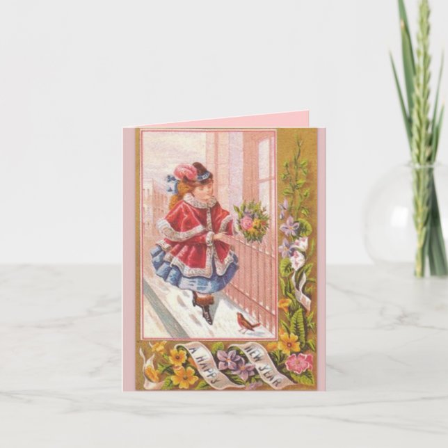 NOUVELLES ANNÉES ET NOËL CARTES POUR NOTES (Devant)