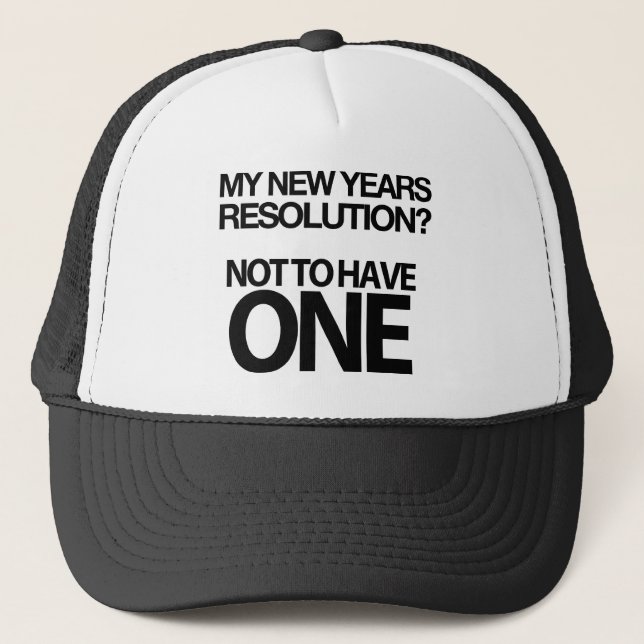 Nouvelles années hilares de casquette de (Devant)