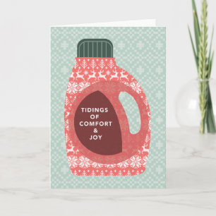 Nouvelles de carte de vacances de confort et de