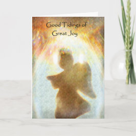 Nouvelles de grande carte de Noël de joie